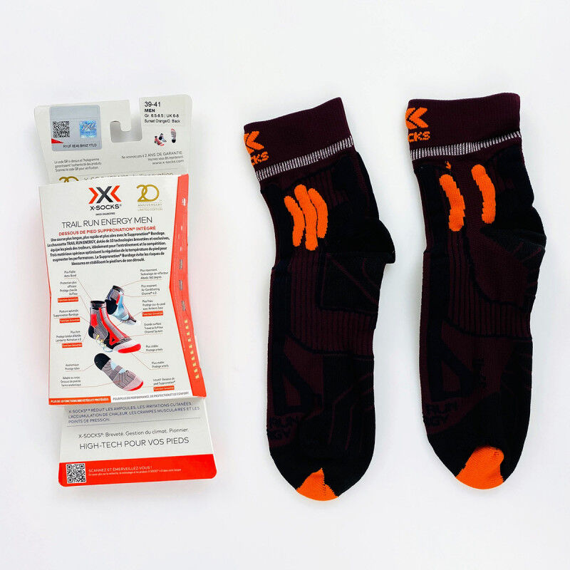 X-Socks Trail Run Energy Men - Calze di seconda mano - Uomo - Multicolore - 39 - 41 | Hardloop