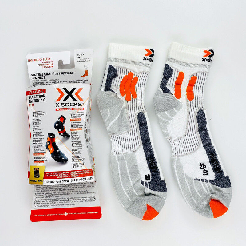 X-Socks Marathon Energy 4.0 - Chaussettes running homme