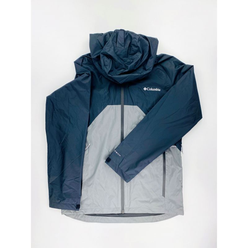Columbia Jacket Rain Scape - Second Hand Kurtka przeciwdeszczowa meska - Noir - M | Hardloop