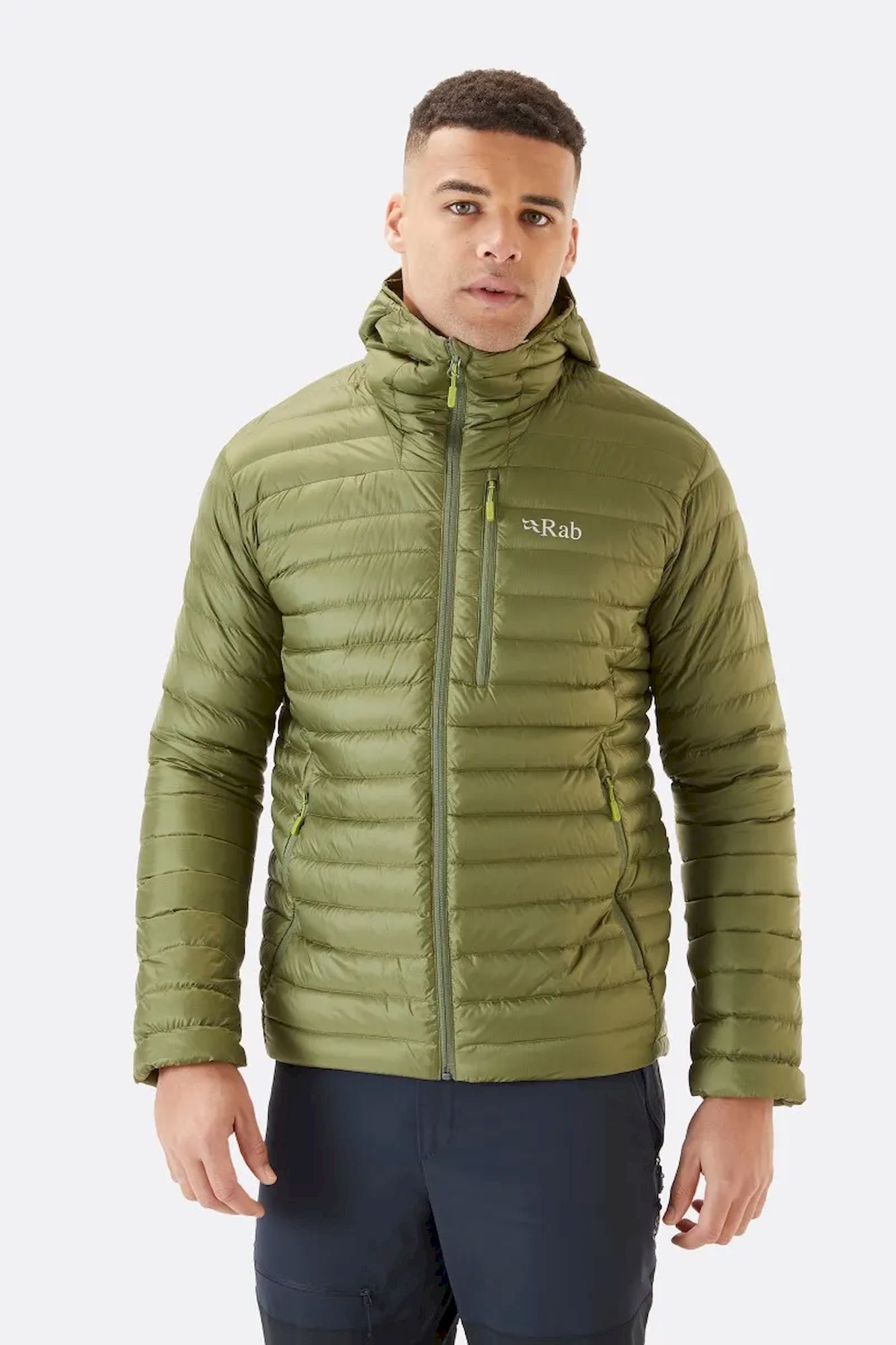 Rab microlight alpine store army cactus