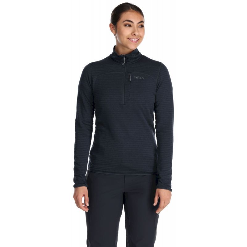 Rab Women's Ascendor Light Pull-On - Dámská fleesová mikina | Hardloop