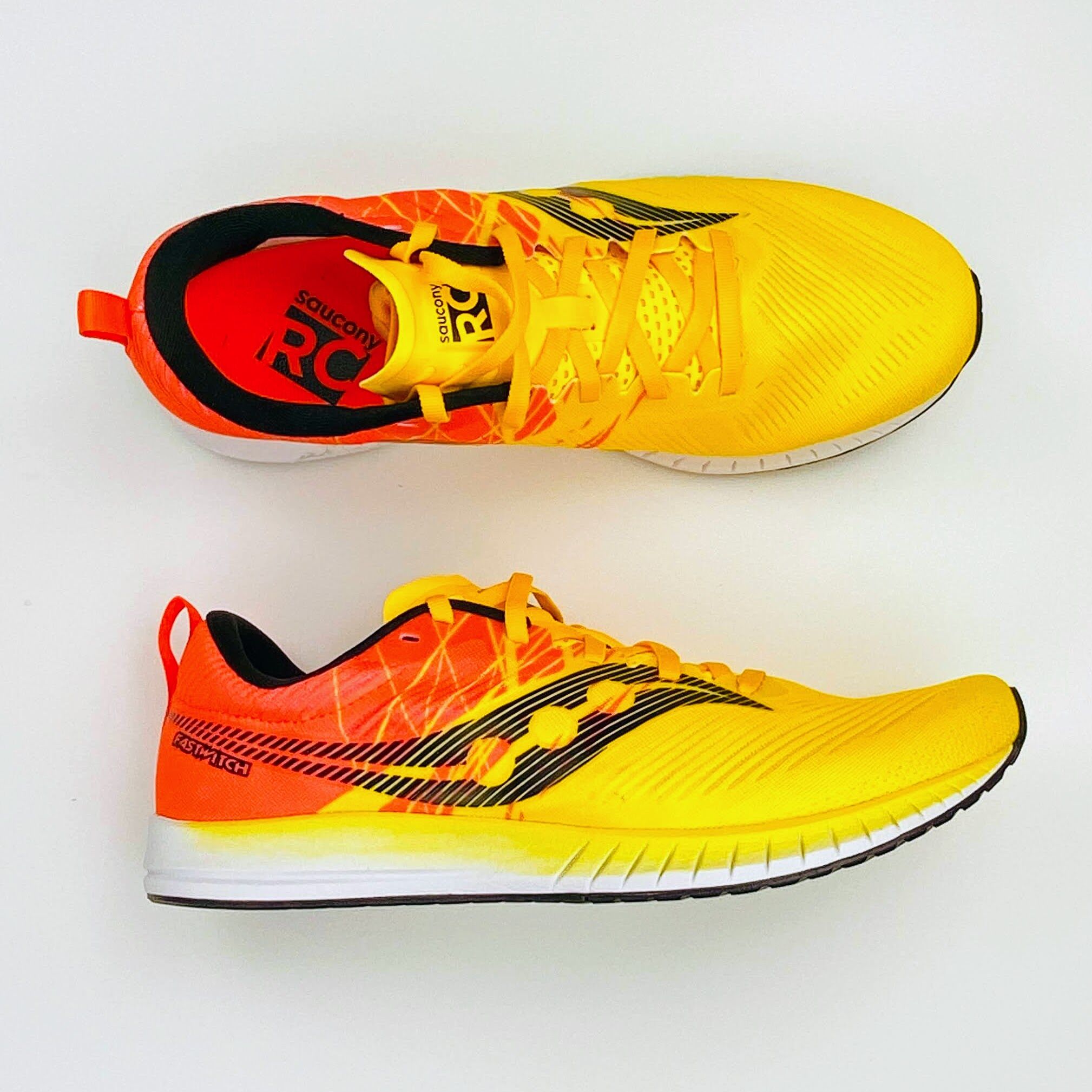 Saucony Fastwitch 9 - Second Hand Running shoes - Men's - Yellow - 44 |  Hardloop