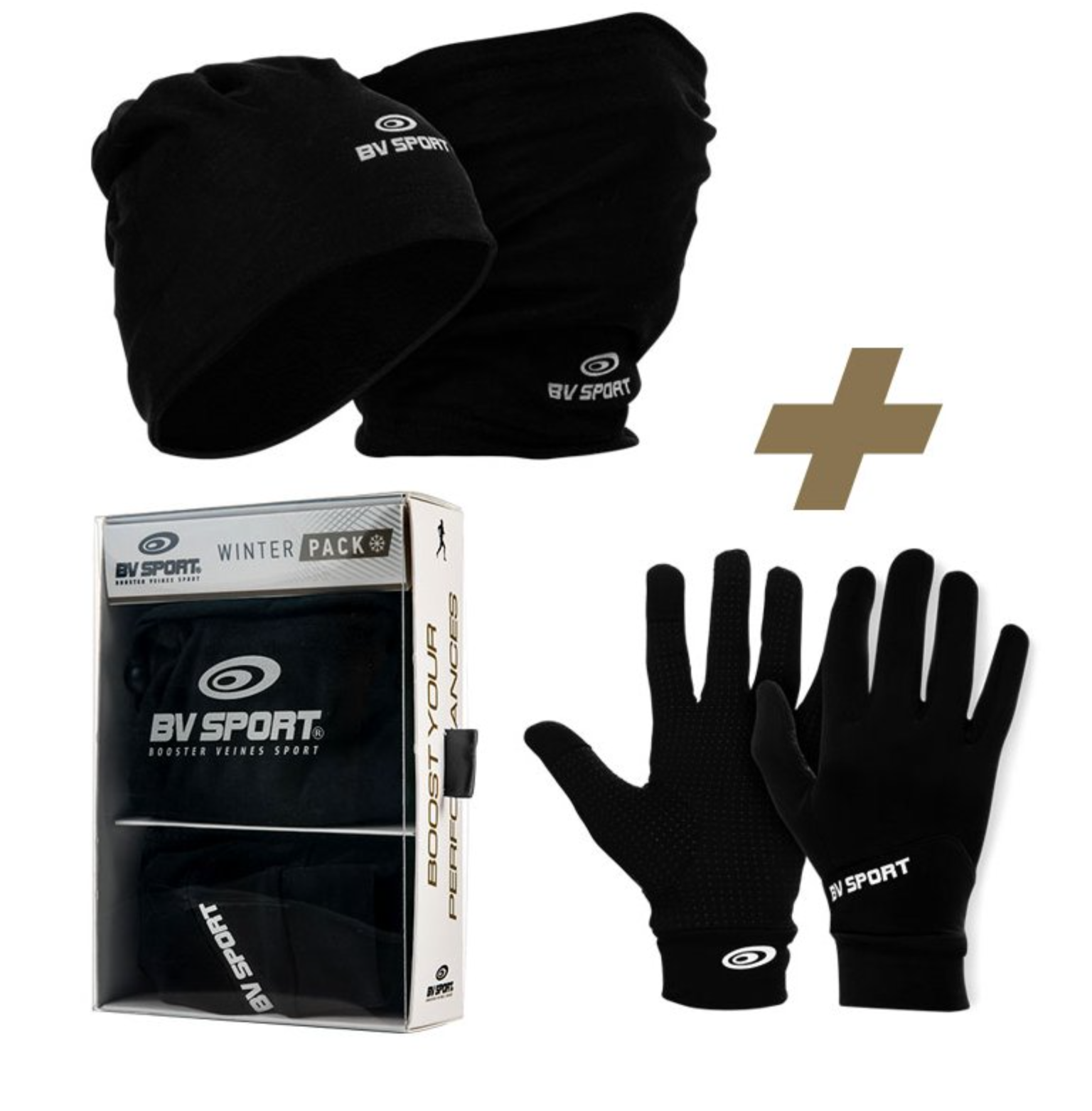 BV Sport Pack - Beanie & Running gloves