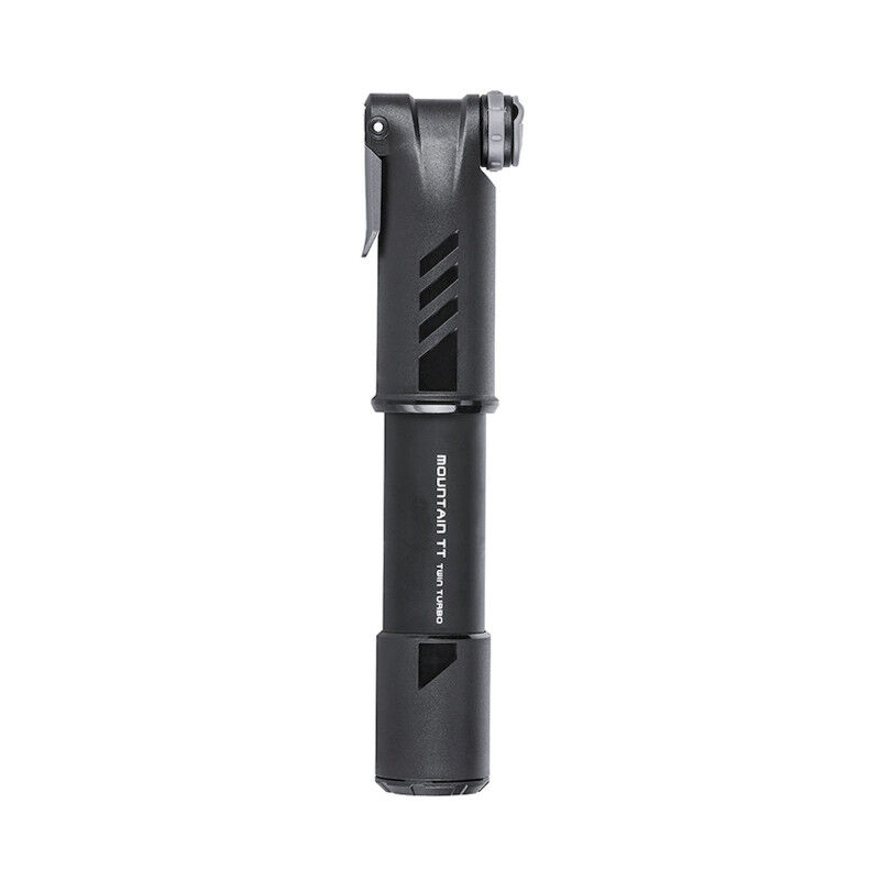 Pompe à Vélo Topeak Pocket Rocket - Minipompe 160PSI, Aluminium, Valves Presta/Schrader/Dunlop