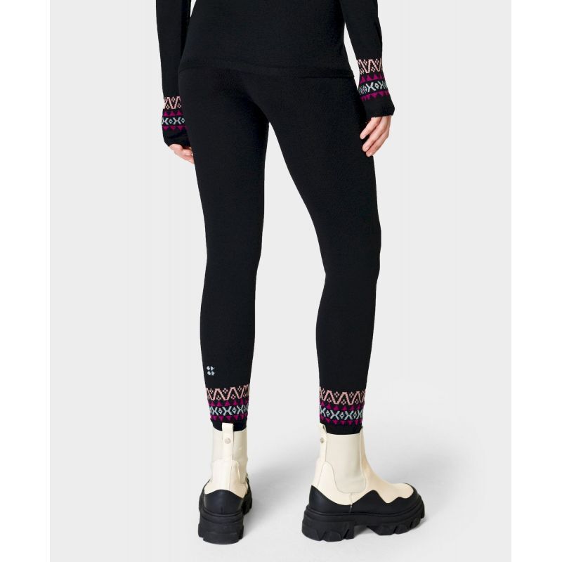 Sweaty Betty Merino Fairisle Base Layer Legging - Intimo - Donna