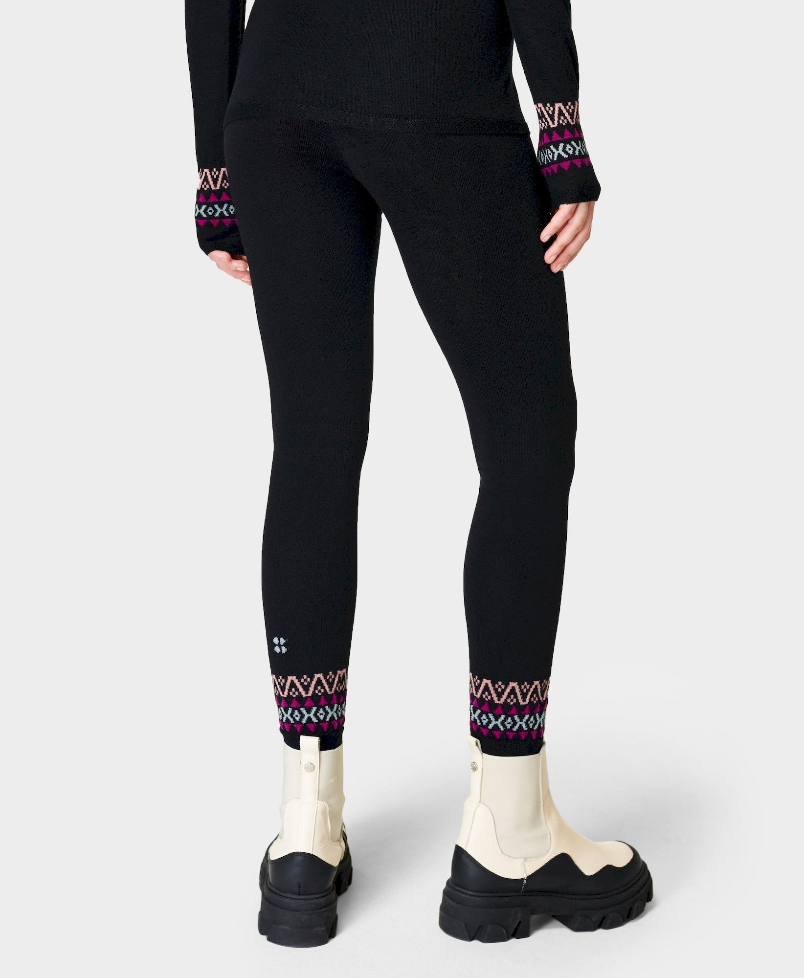 Base Layer popular Legging. - Sweaty Betty Merino Fairisle