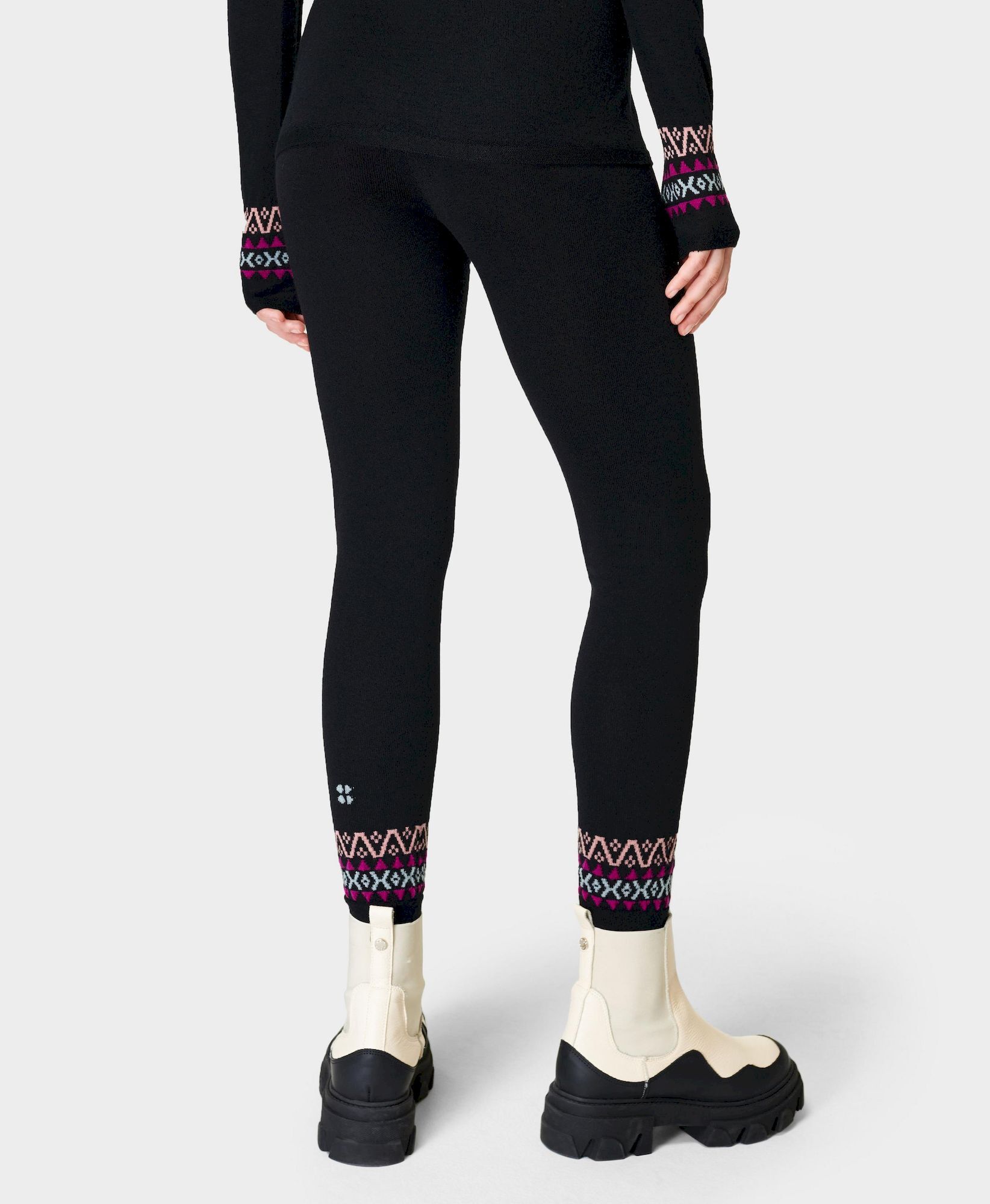 Sweaty Betty Merino Fairisle Base Layer Legging - Thermounterwäsche - Damen