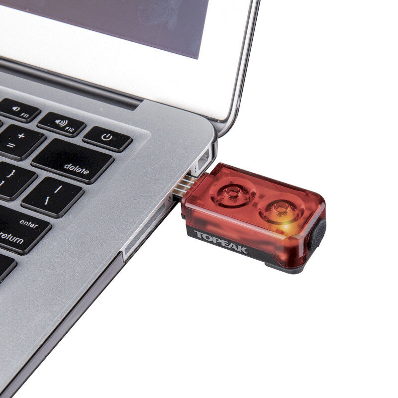 Topeak TailLux 25 USB - Luz traseiras bicicleta | Hardloop