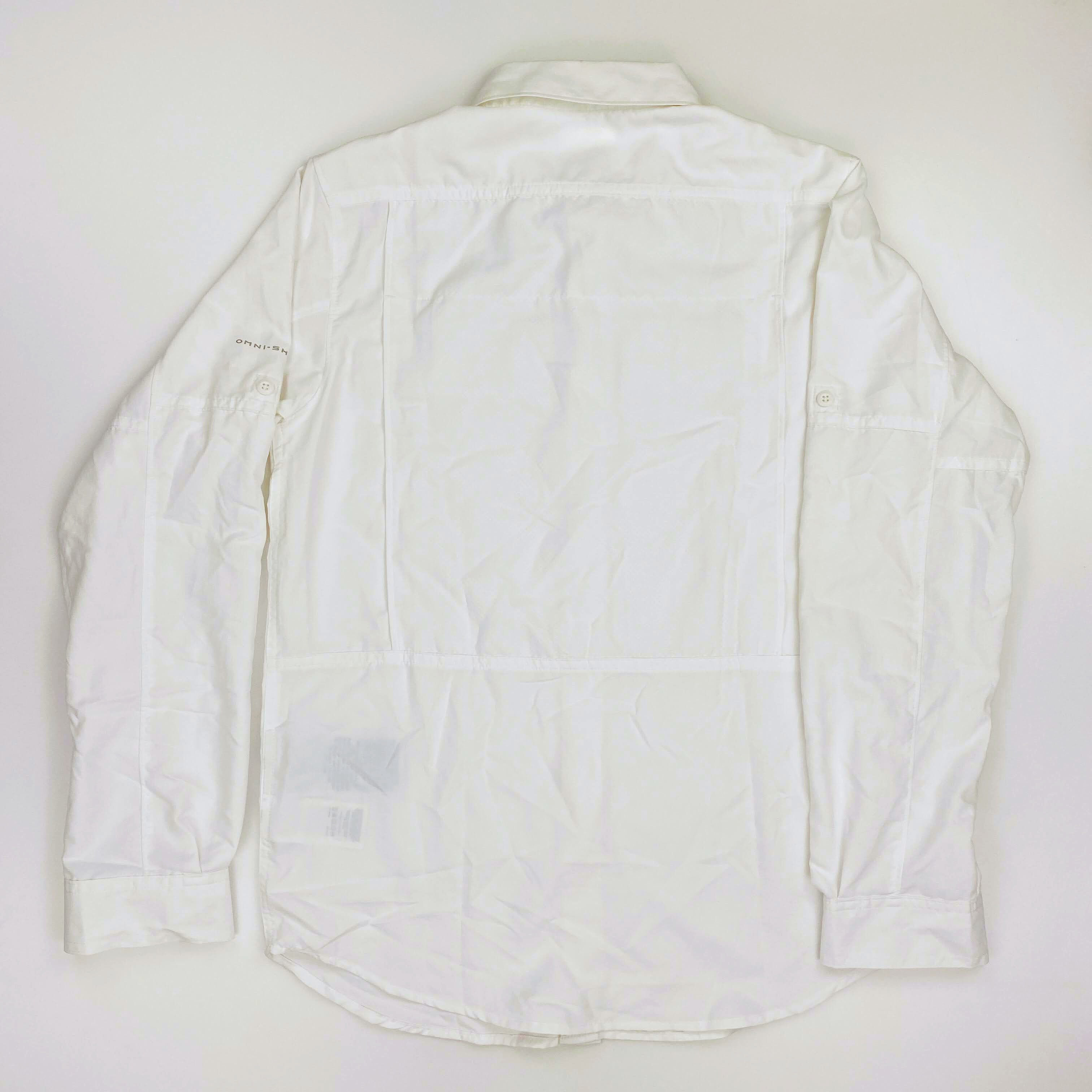 Columbia Long Slive Shirt 2.0 - Second Hand Koszula meski - Blanc - S | Hardloop