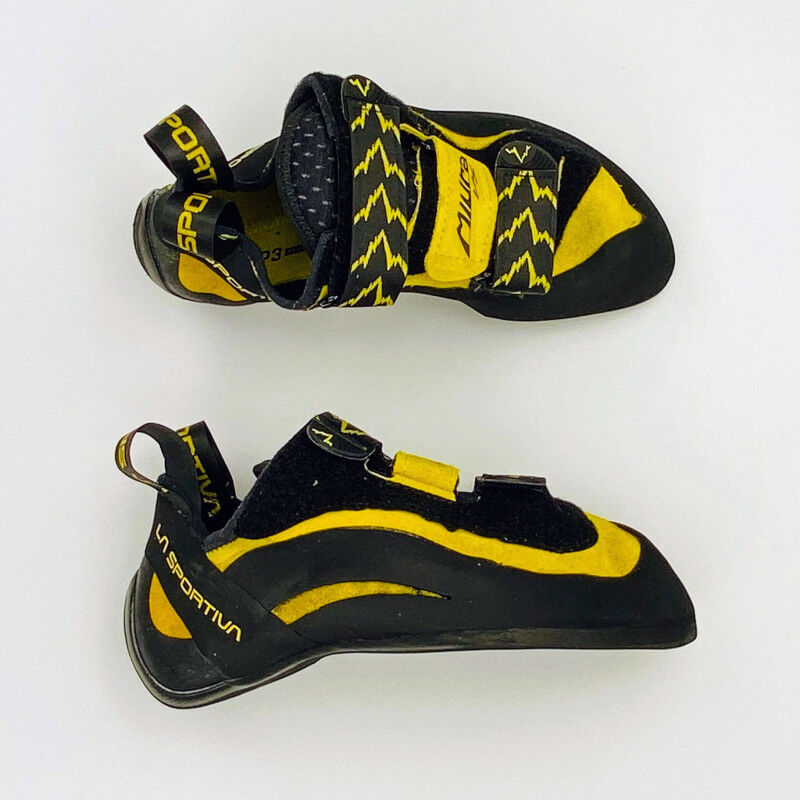 La Sportiva Miura Vs - Second Hand Climbing shoes - Men's - Yellow - 38.5 | Hardloop