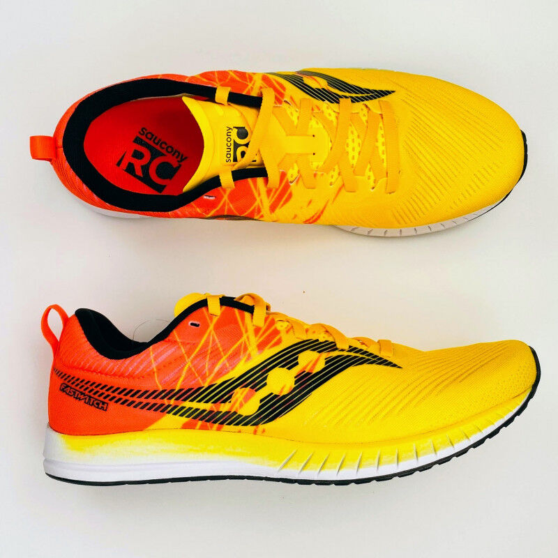 Saucony Fastwitch 9 - Second Hand Running shoes - Men's - Yellow - 44 | Hardloop