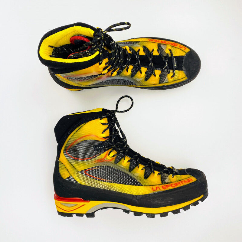 La Sportiva Trango Cube GTX - Second Hand Mountaineering boots - Men's - Yellow - 43 | Hardloop