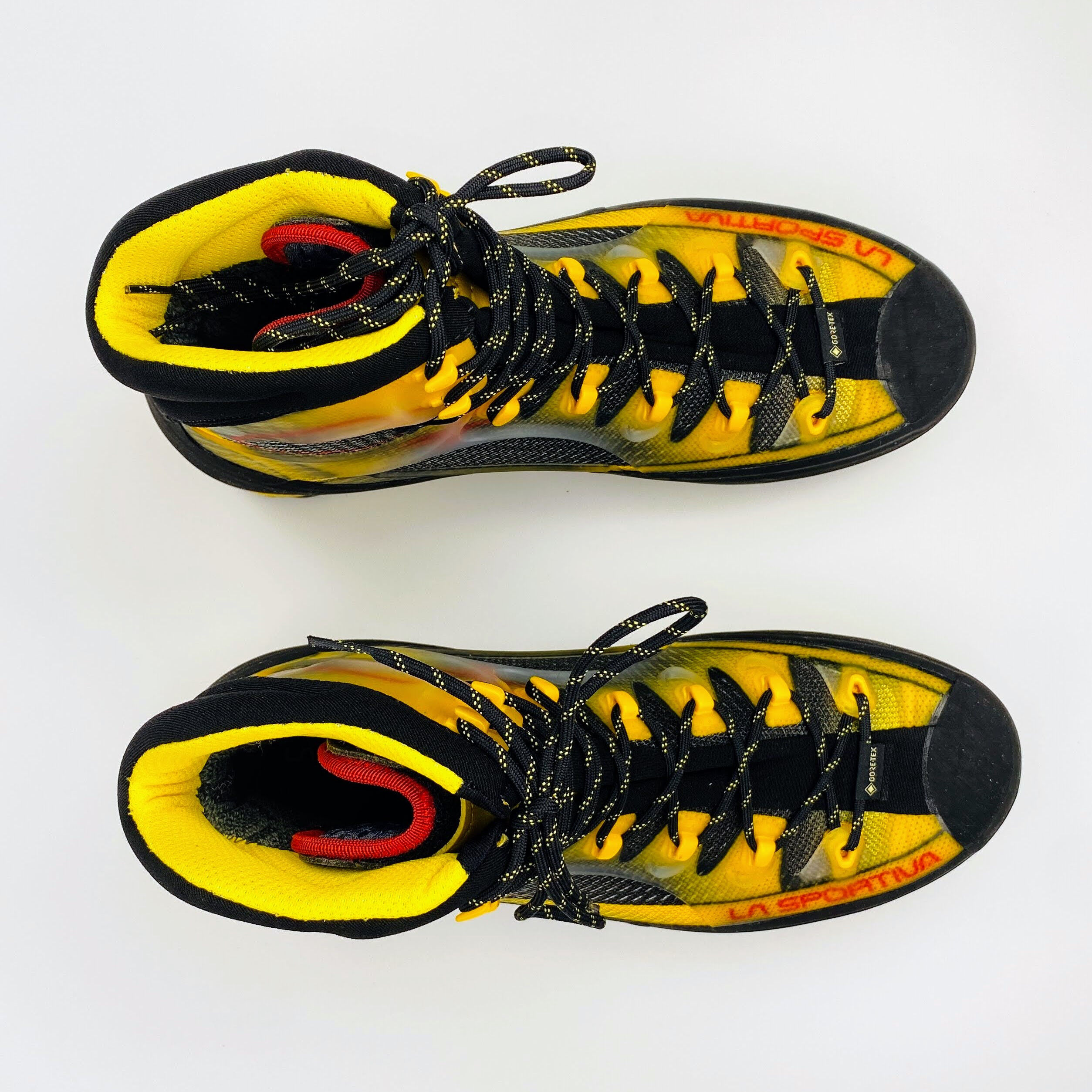 La Sportiva Trango Cube GTX - Second Hand Mountaineering boots - Men's - Yellow - 43 | Hardloop