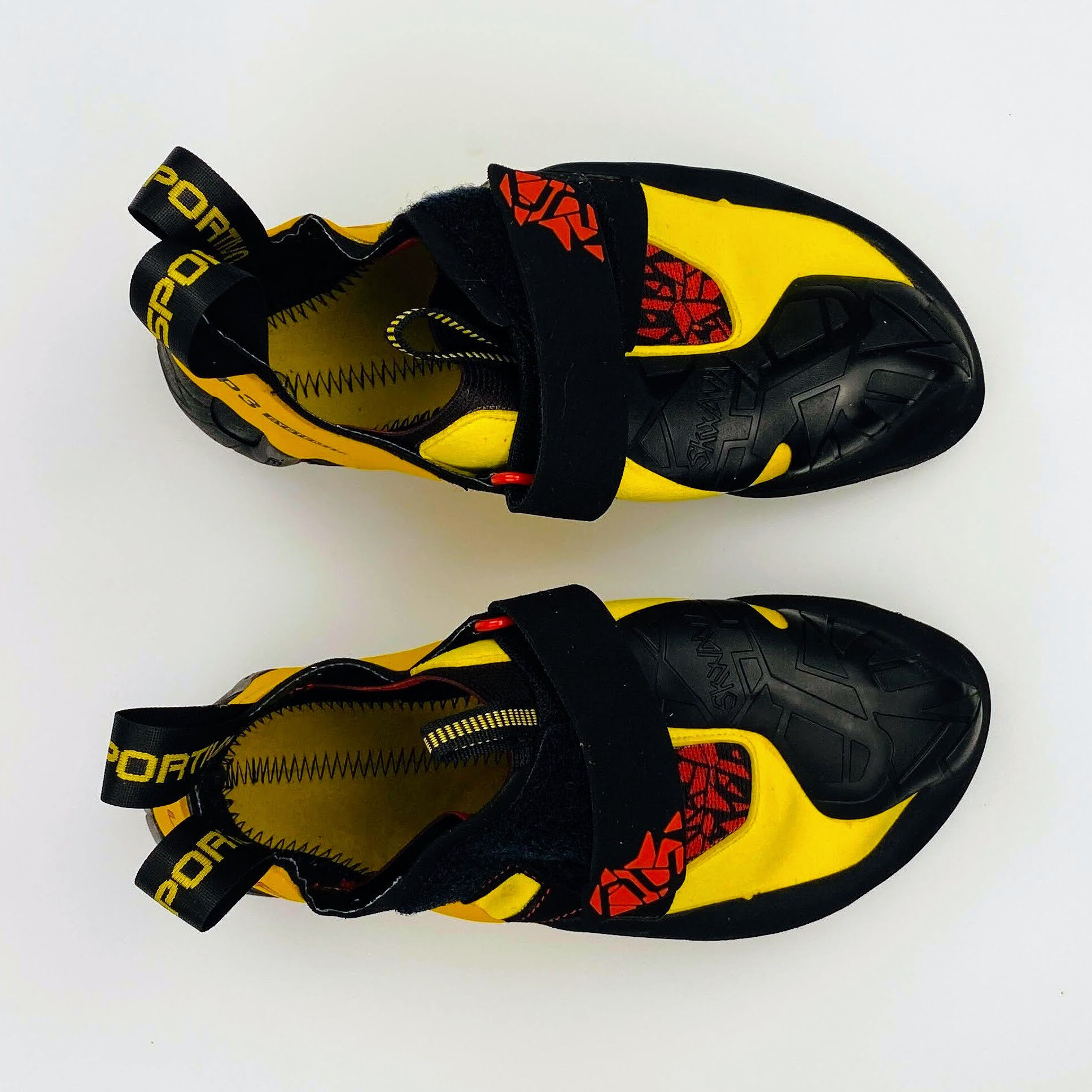 La Sportiva Skwama - Second Hand Climbing shoes - Men's - Yellow - 40 | Hardloop
