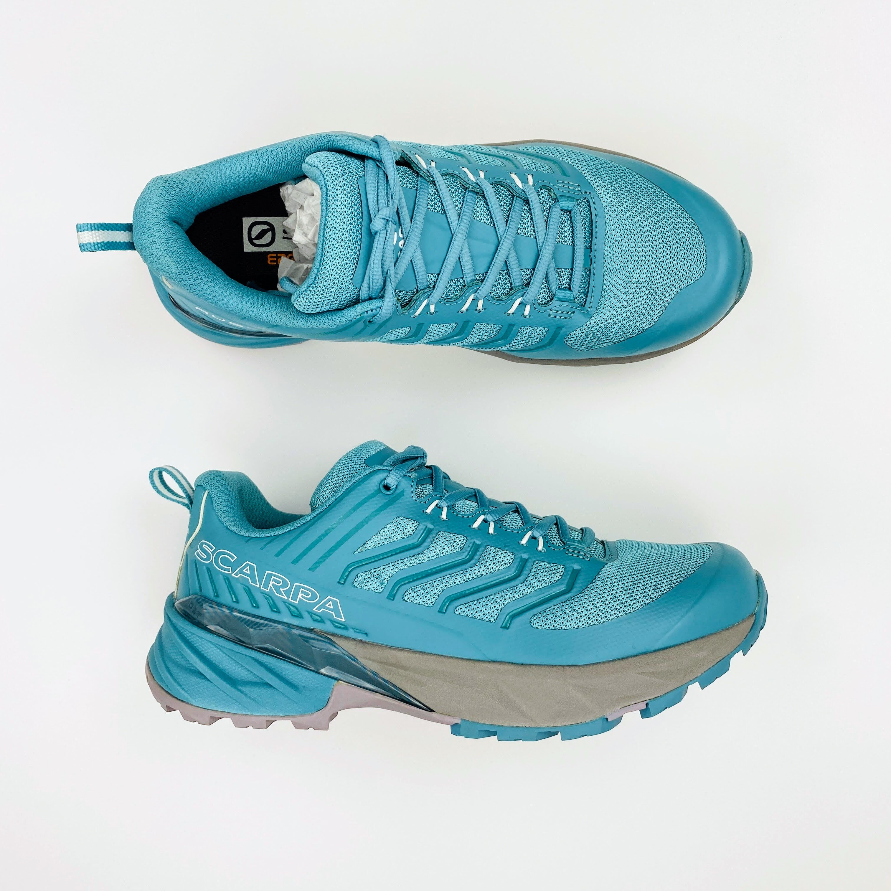 Scarpa Rush Wmn - Second Hand Dámské trailové běžecké boty - Modrý - 38 | Hardloop