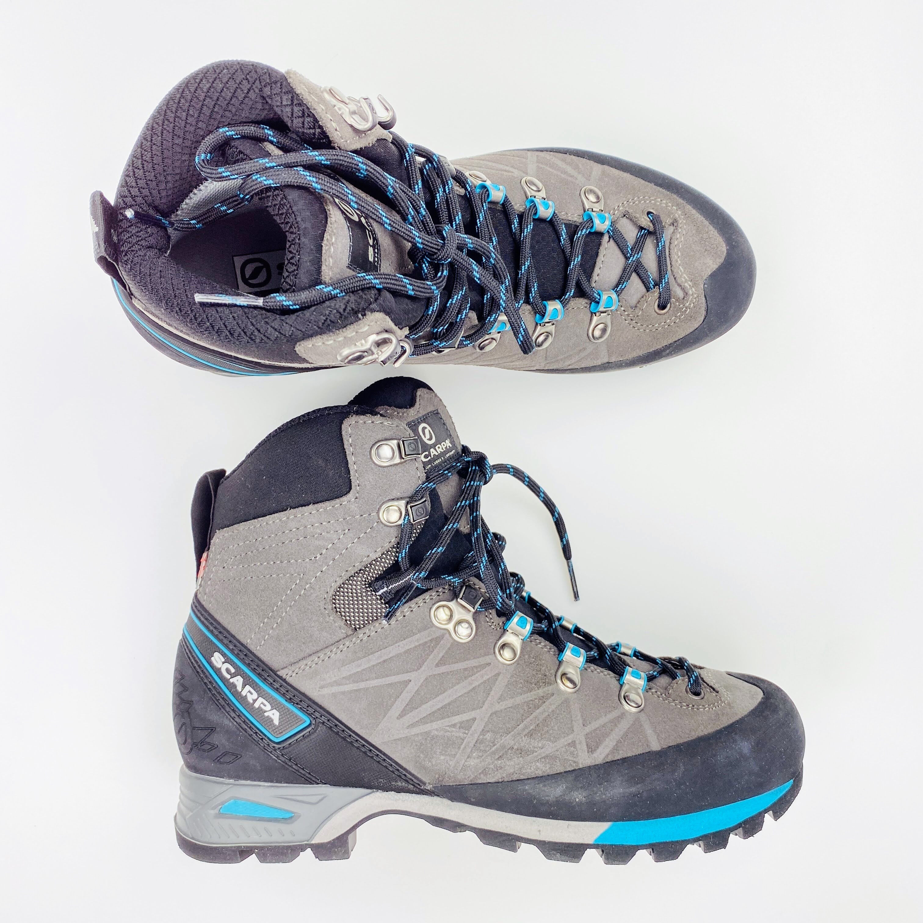 Scarpa Marmolada Pro HD - Seconde main Chaussures alpinisme femme - Gris - 38 | Hardloop
