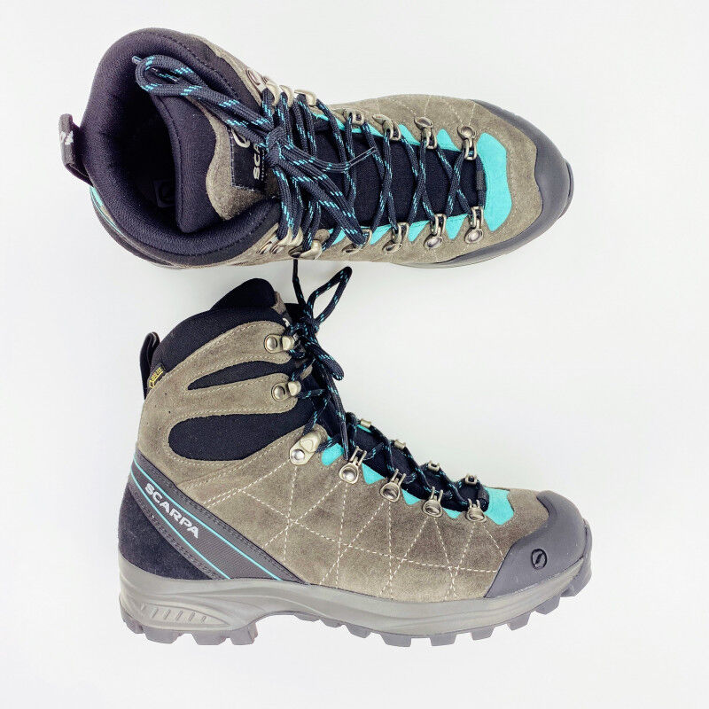 Scarpa R Evo GTX Wmn - Seconde main Chaussures alpinisme femme - Gris - 37.5 | Hardloop