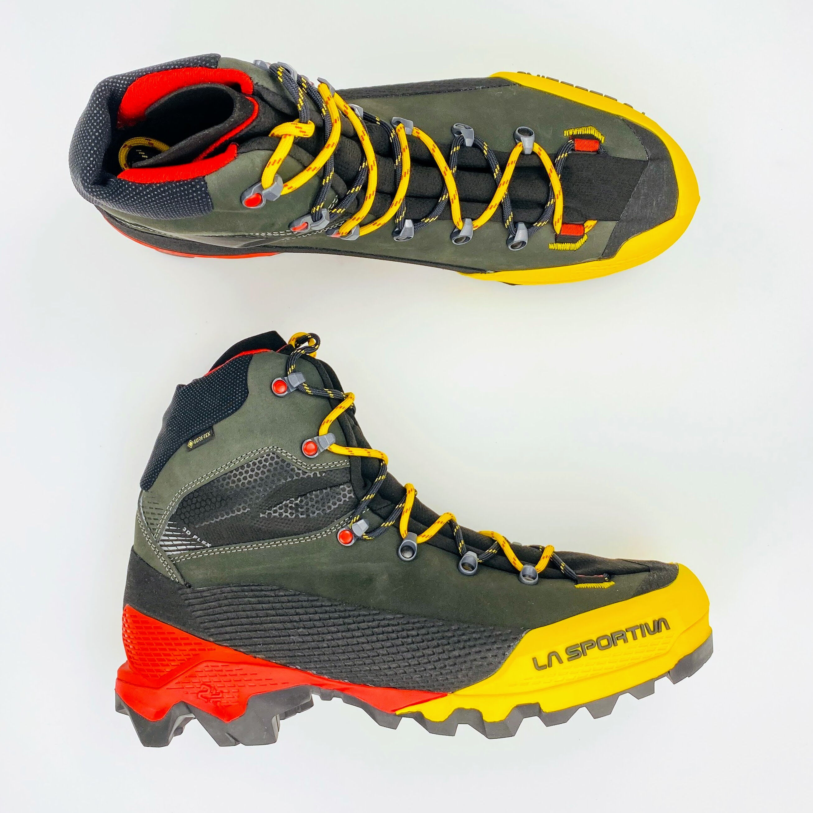 La Sportiva Aequilibrium LT GTX - Seconde main Chaussures alpinisme homme - Jaune - 47 | Hardloop