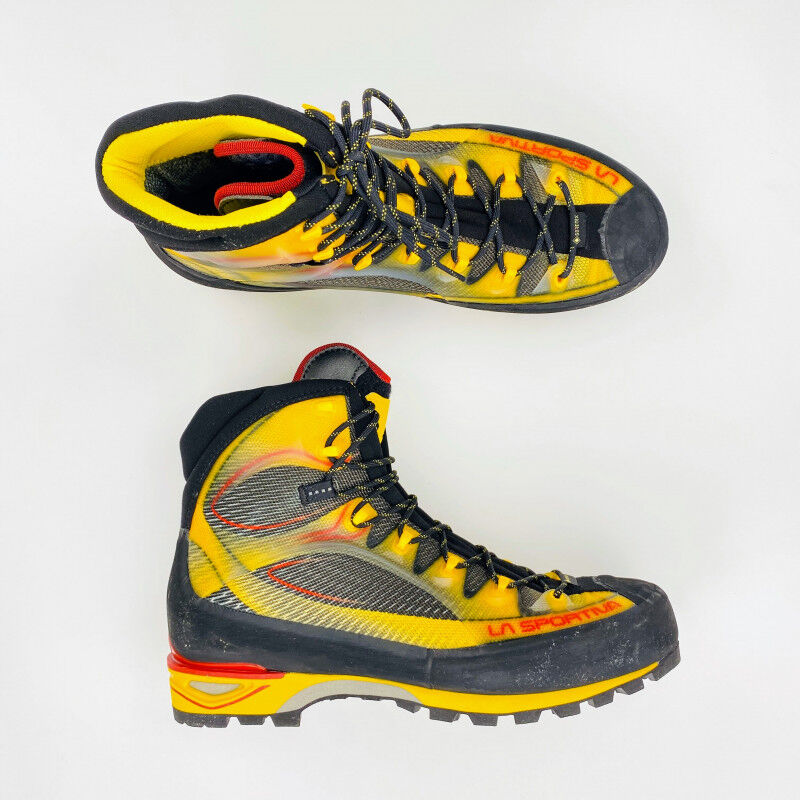 La Sportiva Trango Cube GTX - Second Hand Mountaineering boots - Men's - Yellow - 45 | Hardloop