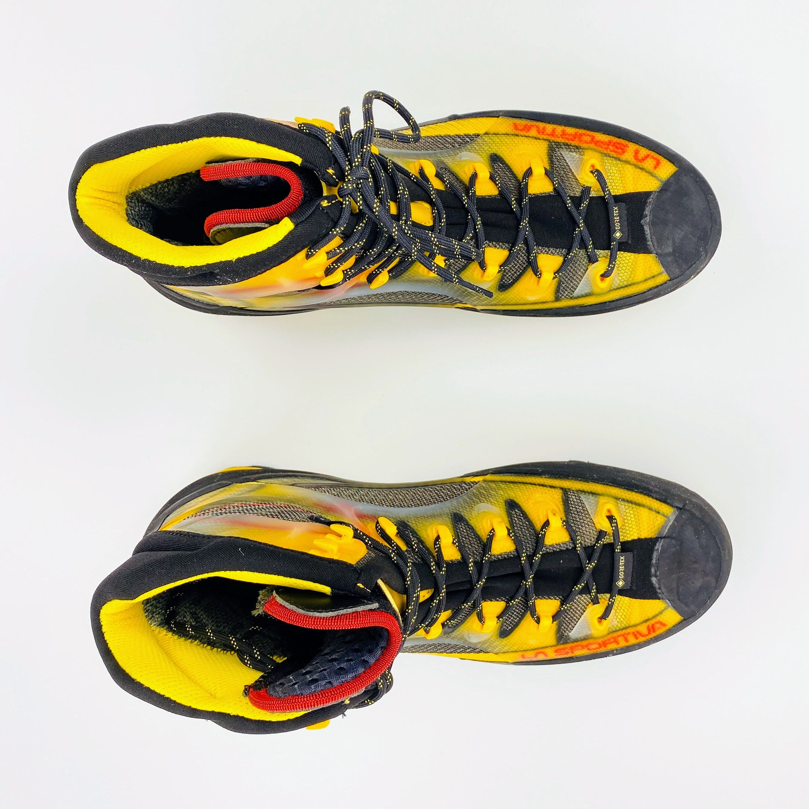 La Sportiva Trango Cube GTX - Second Hand Mountaineering boots - Men's - Yellow - 45 | Hardloop
