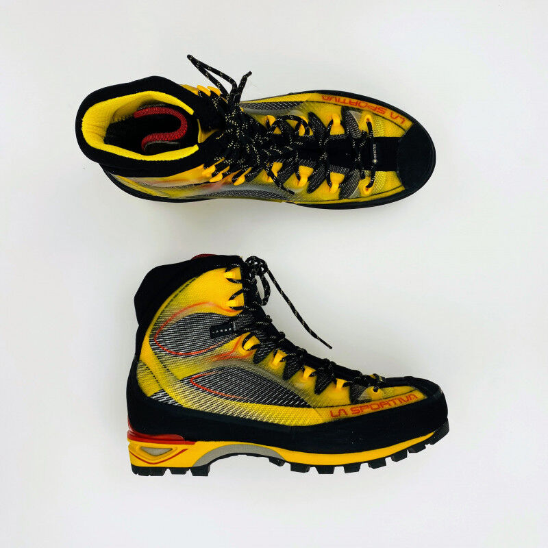 La Sportiva Trango Cube GTX - Second Hand Mountaineering boots - Men's - Yellow - 42.5 | Hardloop