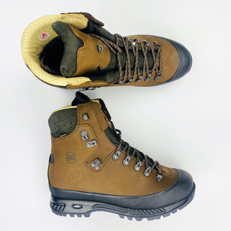 Hanwag Alaska GTX - Tweedehands Schoenen - Heren - Bruin - 45 | Hardloop