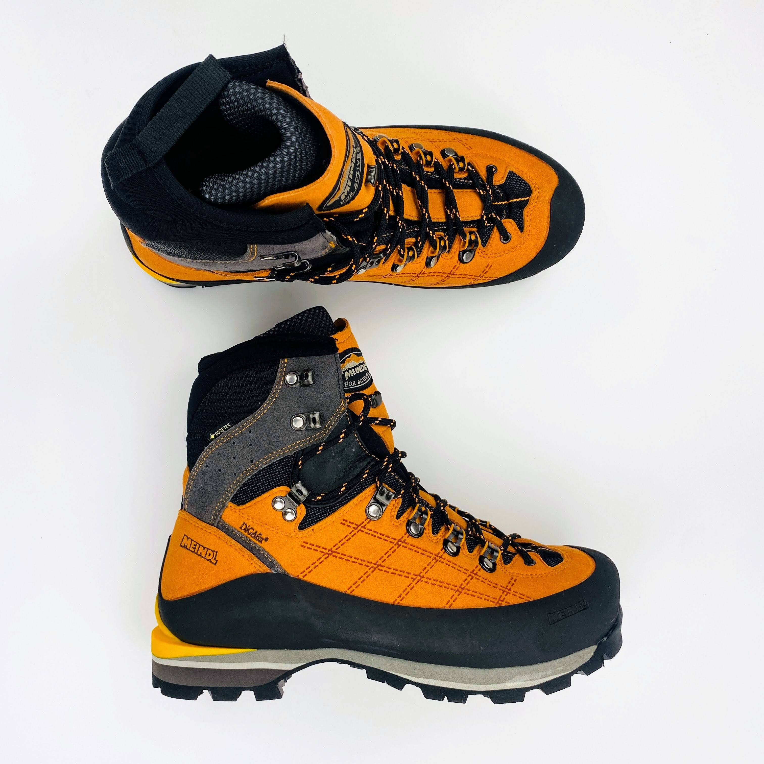 Meindl Jorasse GTX - Seconde main Chaussures alpinisme homme - Orange - 42.5 | Hardloop