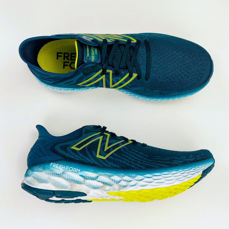 New Balance Fresh Foam 1080 V11 - Scarpe da running di seconda mano - Uomo - Blu - 44 | Hardloop