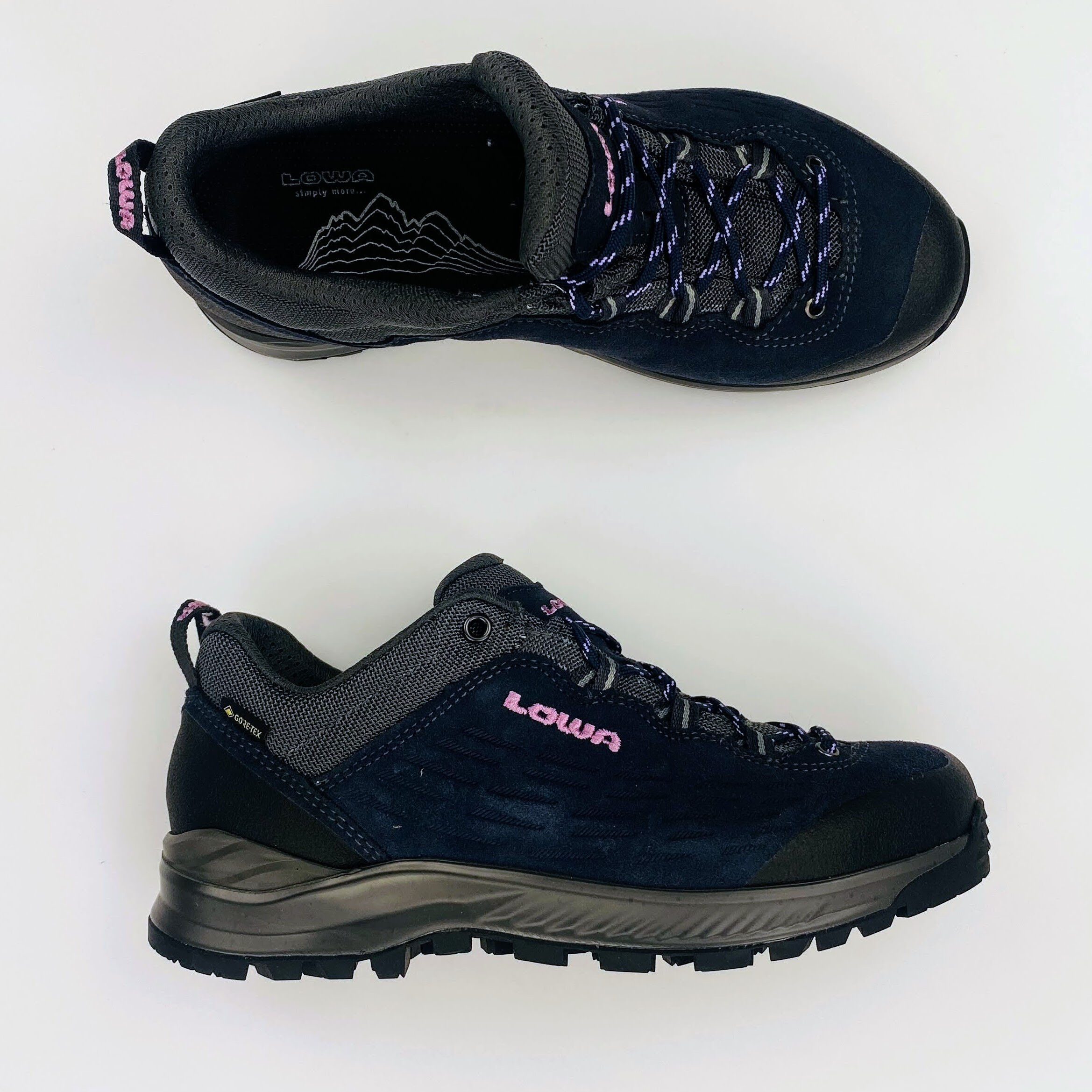 Lowa Explorer ll GTX Lo - Tweedehands Schoenen - Dames - Blauw - 36.5 |  Hardloop