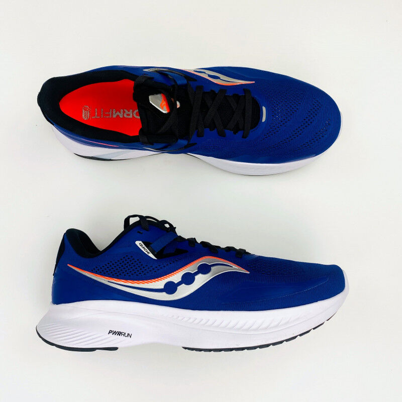 Saucony Guide 15 - Seconde main Chaussures running homme - Bleu - 46.5 | Hardloop