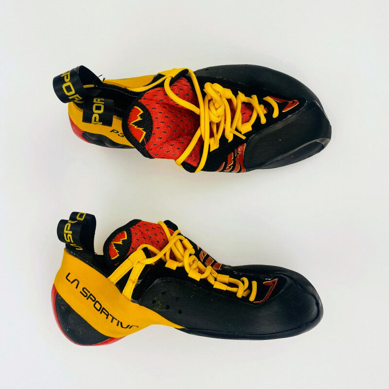 La Sportiva Genius - Second Hand Climbing shoes - Men's - Yellow - 40.5 | Hardloop