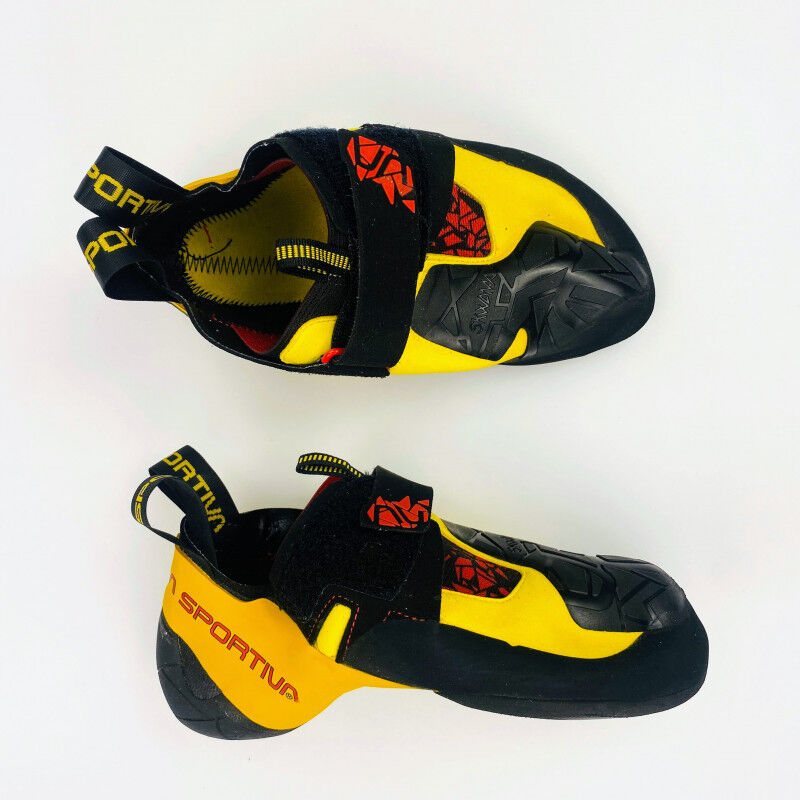 La Sportiva Skwama - Second Hand Climbing shoes - Men's - Yellow - 39.5 | Hardloop
