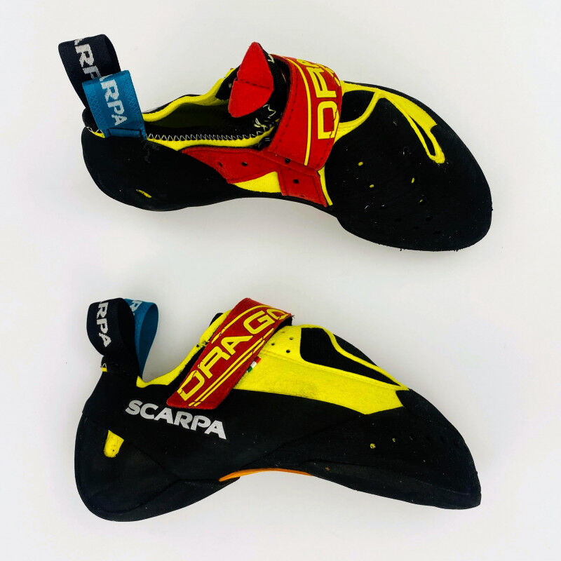 Scarpa Drago Second Hand Climbing shoes Men's Yellow 38