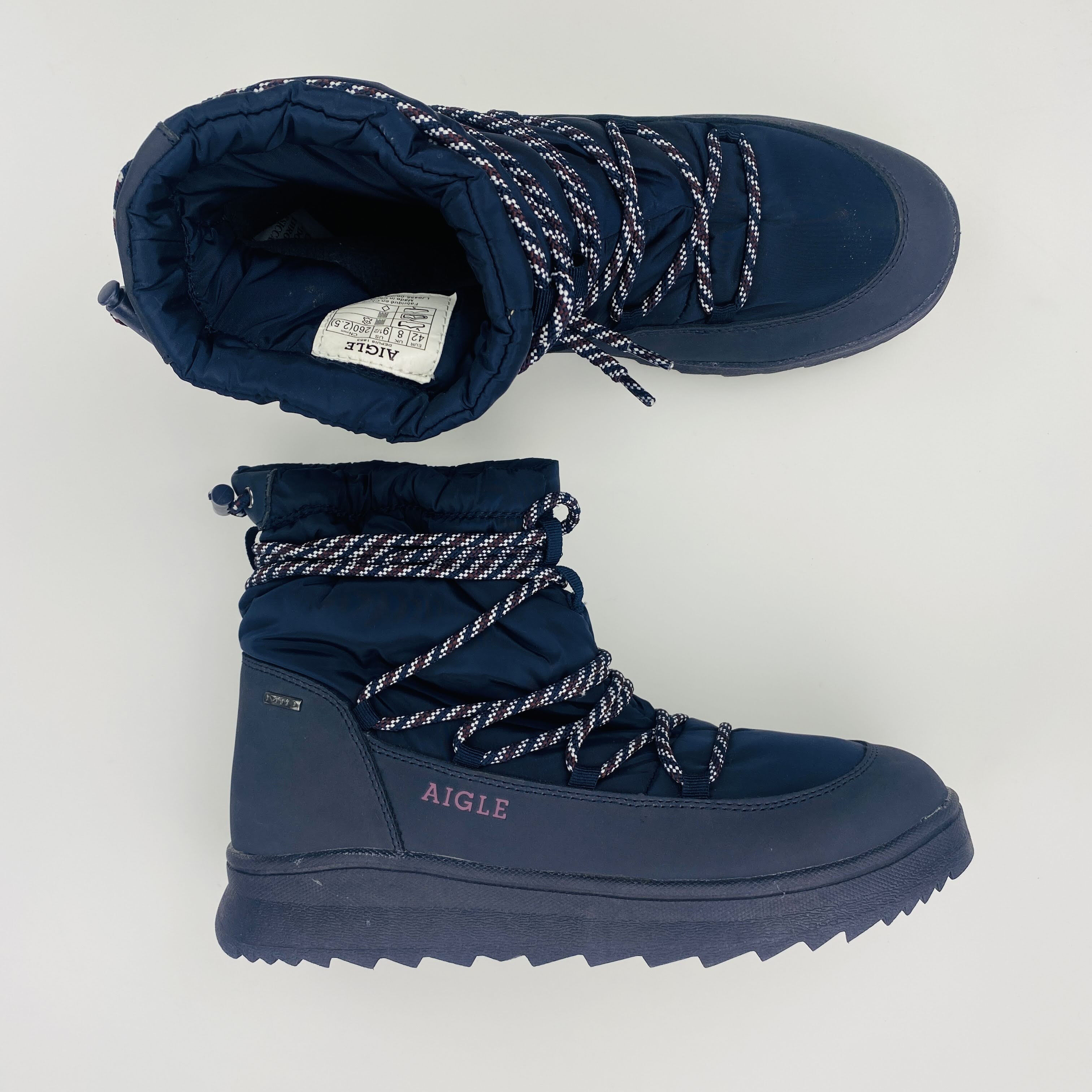 Aigle Explorusid - Second Hand Snow boots - Women's - Blue - 42 | Hardloop