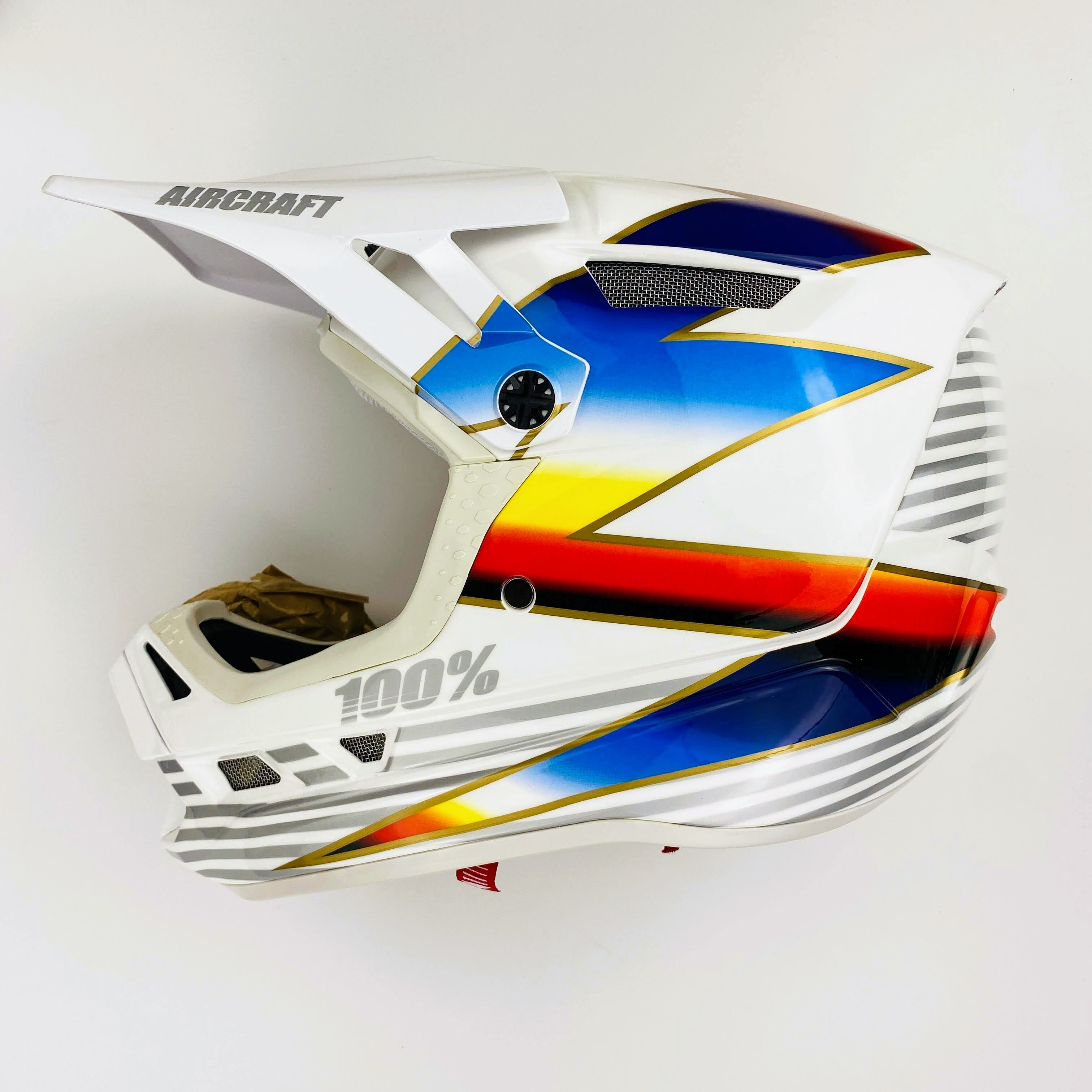 100% Aircraft Composite - Second hand MTB-Helm - Weiß - S | Hardloop