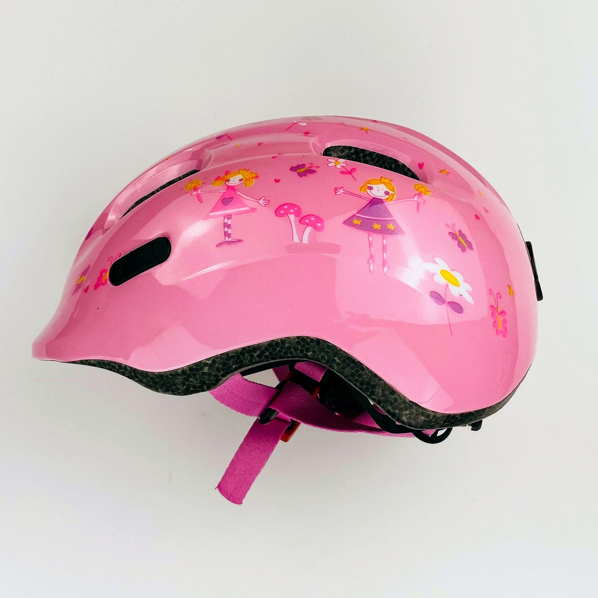 Abus Smiley 2.0 - Second hand Dětská helma na kolo - Růžový - S (45 - 50 cm) | Hardloop