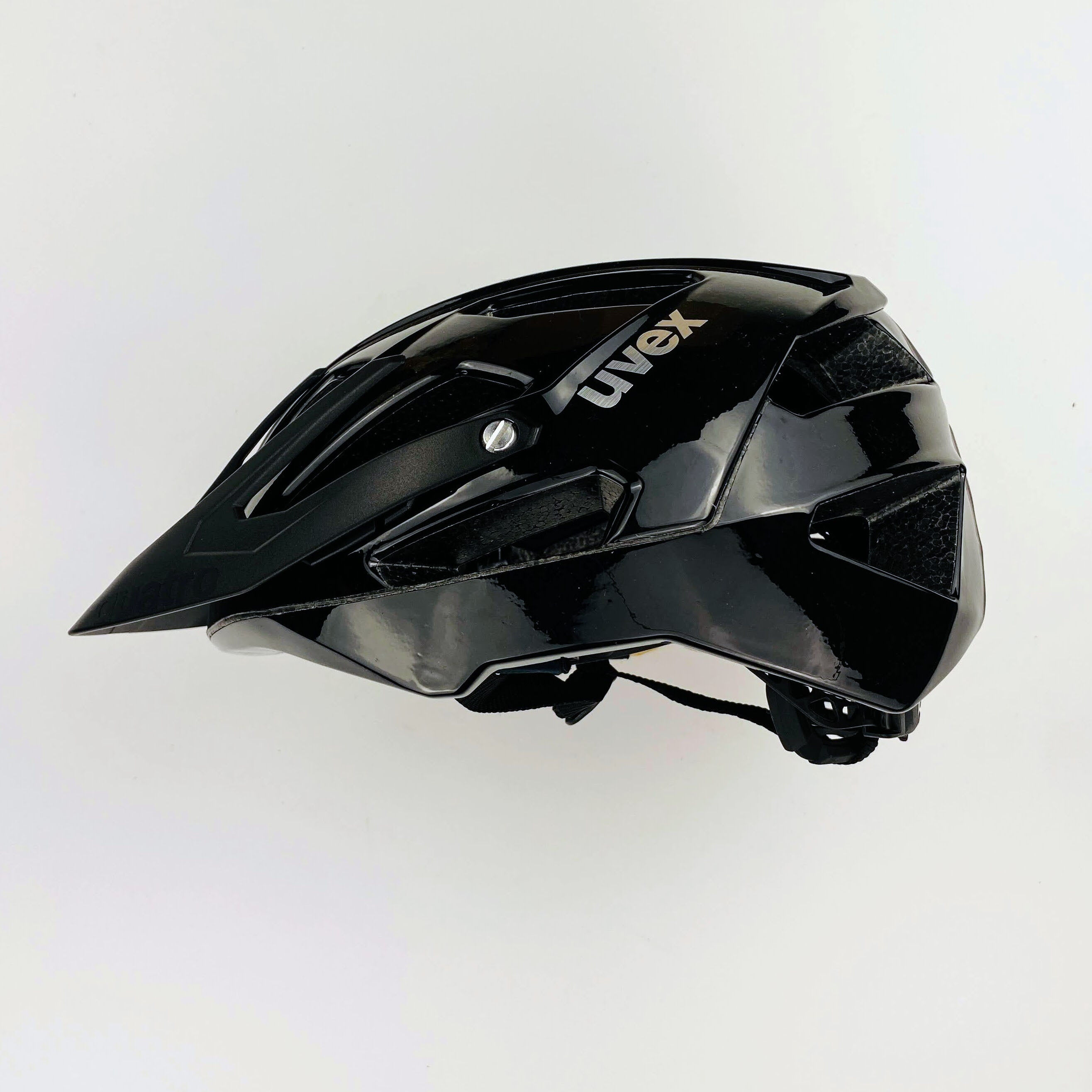 Uvex Allmountain Quatro - Second hand MTB-Helmet - Black - 52-57 cm | Hardloop