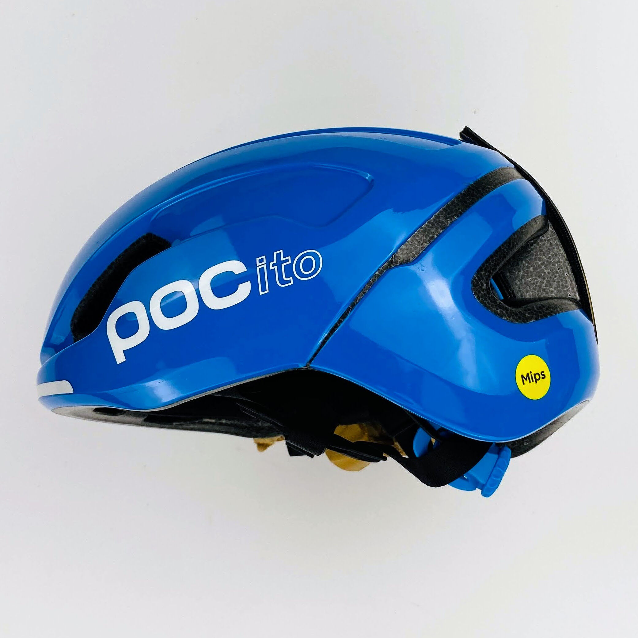 Poc Pocito Omne MIPS - Second hand Fahrradhelm - Kind - Blau - 48-52 cm | Hardloop