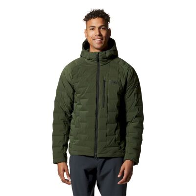 Stretch Down Hooded Jacket - Kurtka puchowa meski