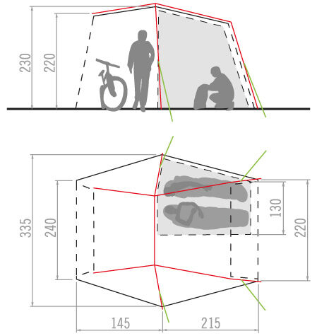 Vaude - Drive Van Innertent - Tent