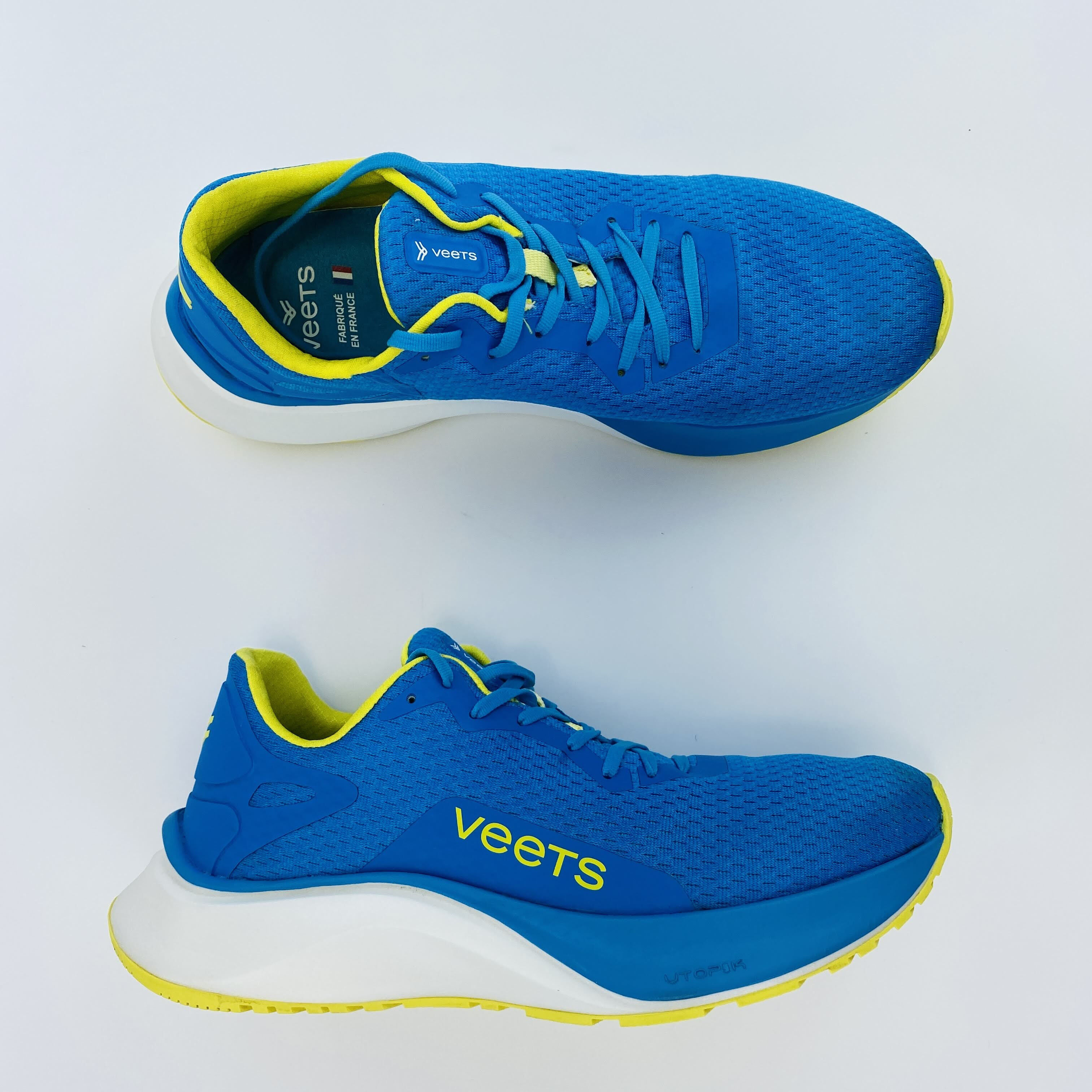 Veets M Utopik MIF 1 - Seconde main Chaussures running homme - Bleu - 44.5 | Hardloop