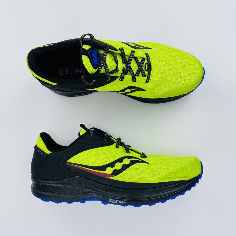 Saucony Canyon TR 2 - Seconde main Chaussures trail homme - Vert - 45 | Hardloop