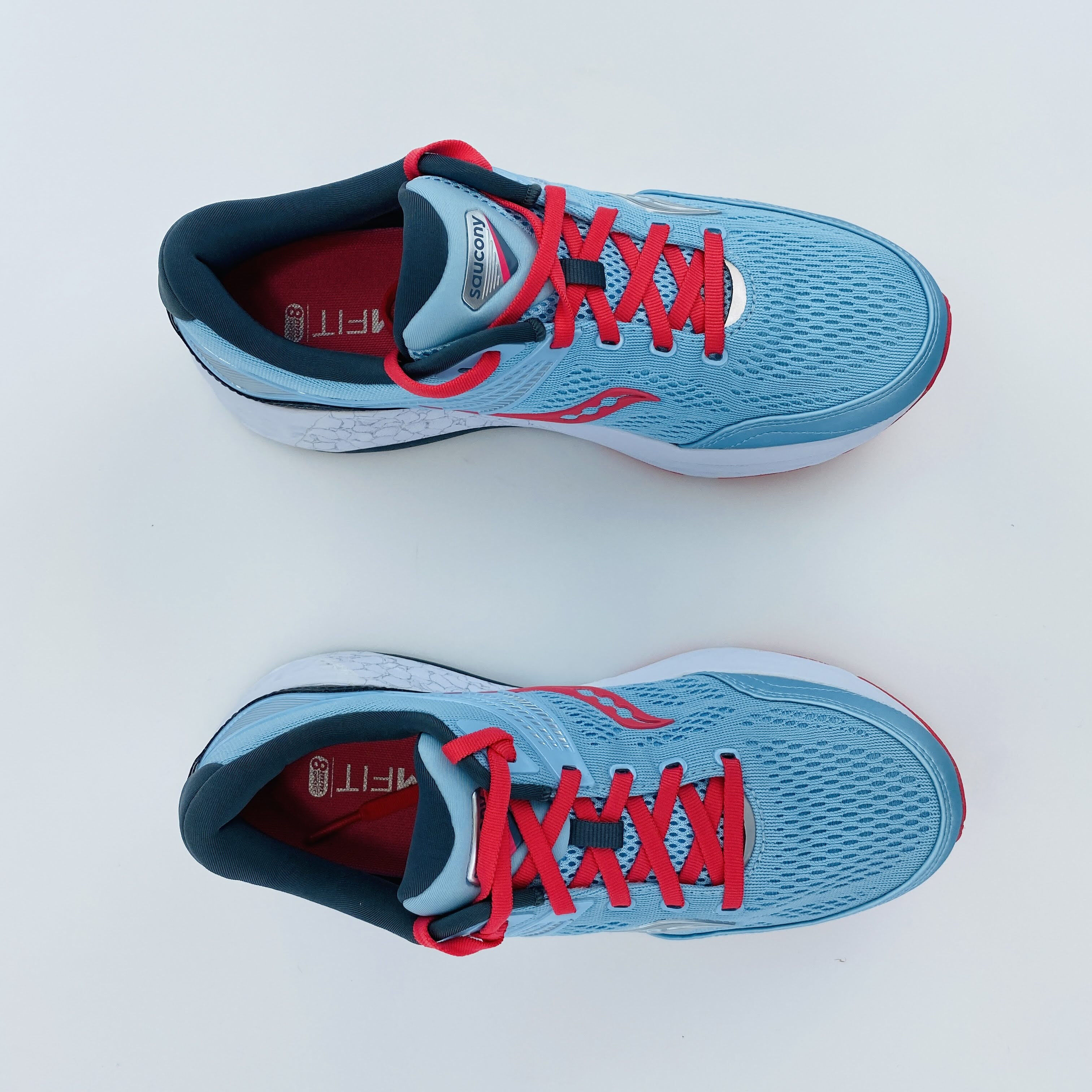 Saucony München 4S - Second Hand Running shoes - Men's - Blue - 40 | Hardloop