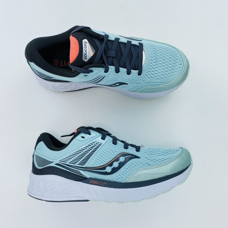 Saucony München 4S W - Second Hand Running shoes - Women's - Blue - 38 | Hardloop