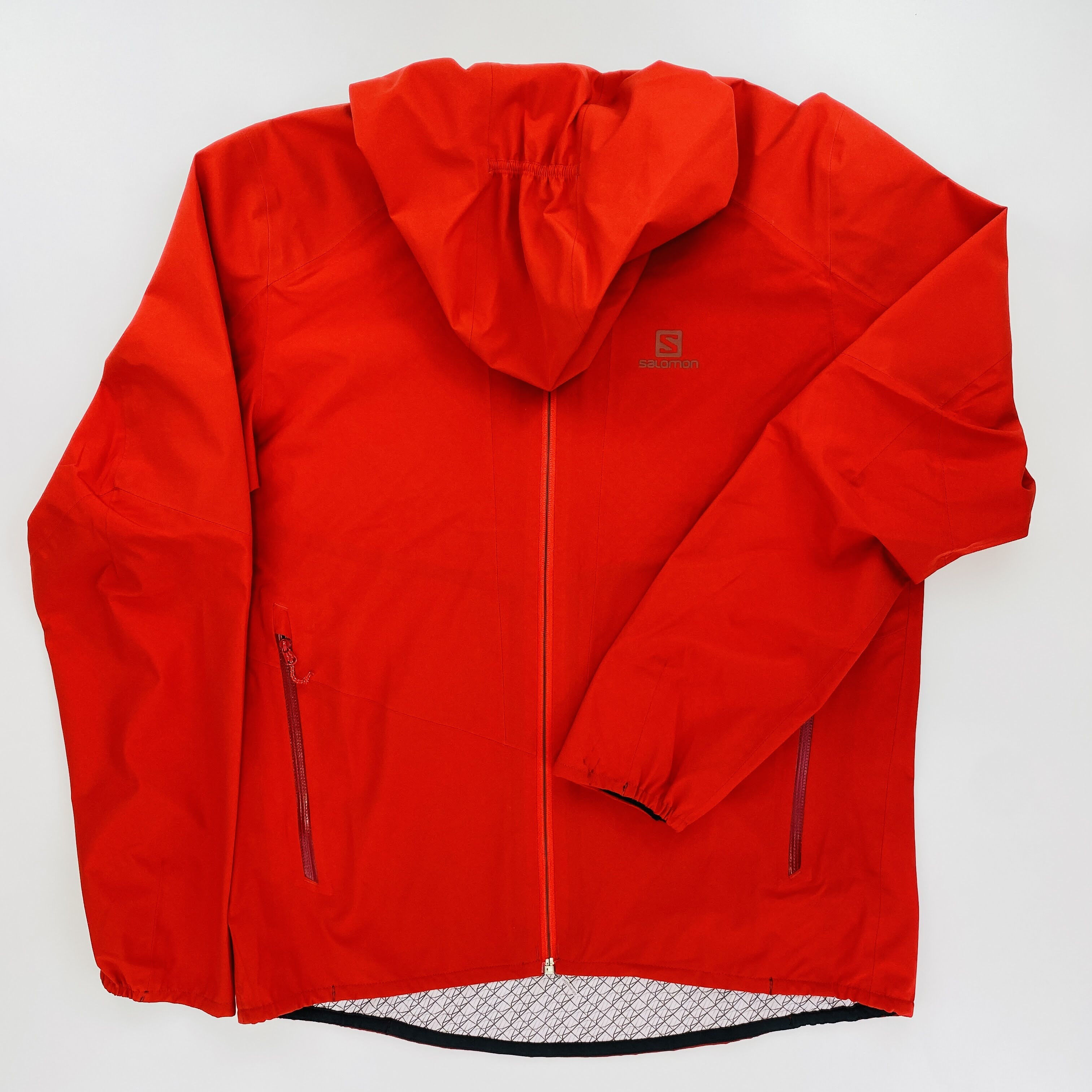Salomon Outline Jacket M - Seconde main Veste imperméable homme - Rouge - M | Hardloop
