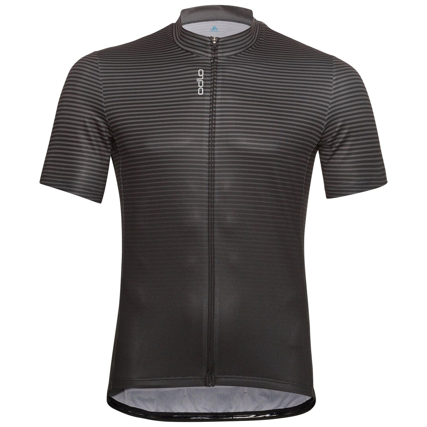 Odlo T-Shirt S/U Collar S/S Full Zip Essential - Koszulka kolarska męska | Hardloop
