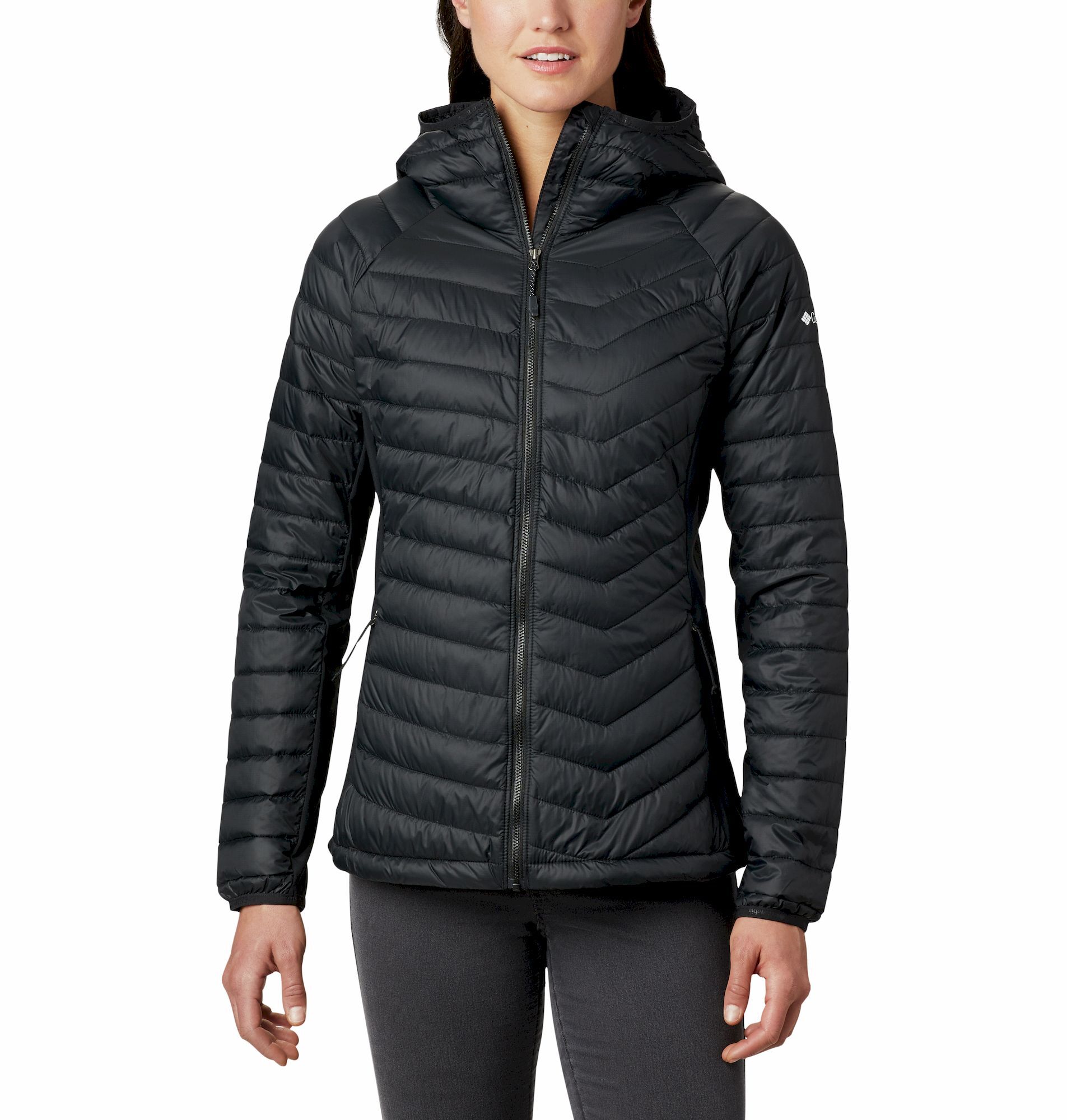 Columbia powder 2025 jacket ladies