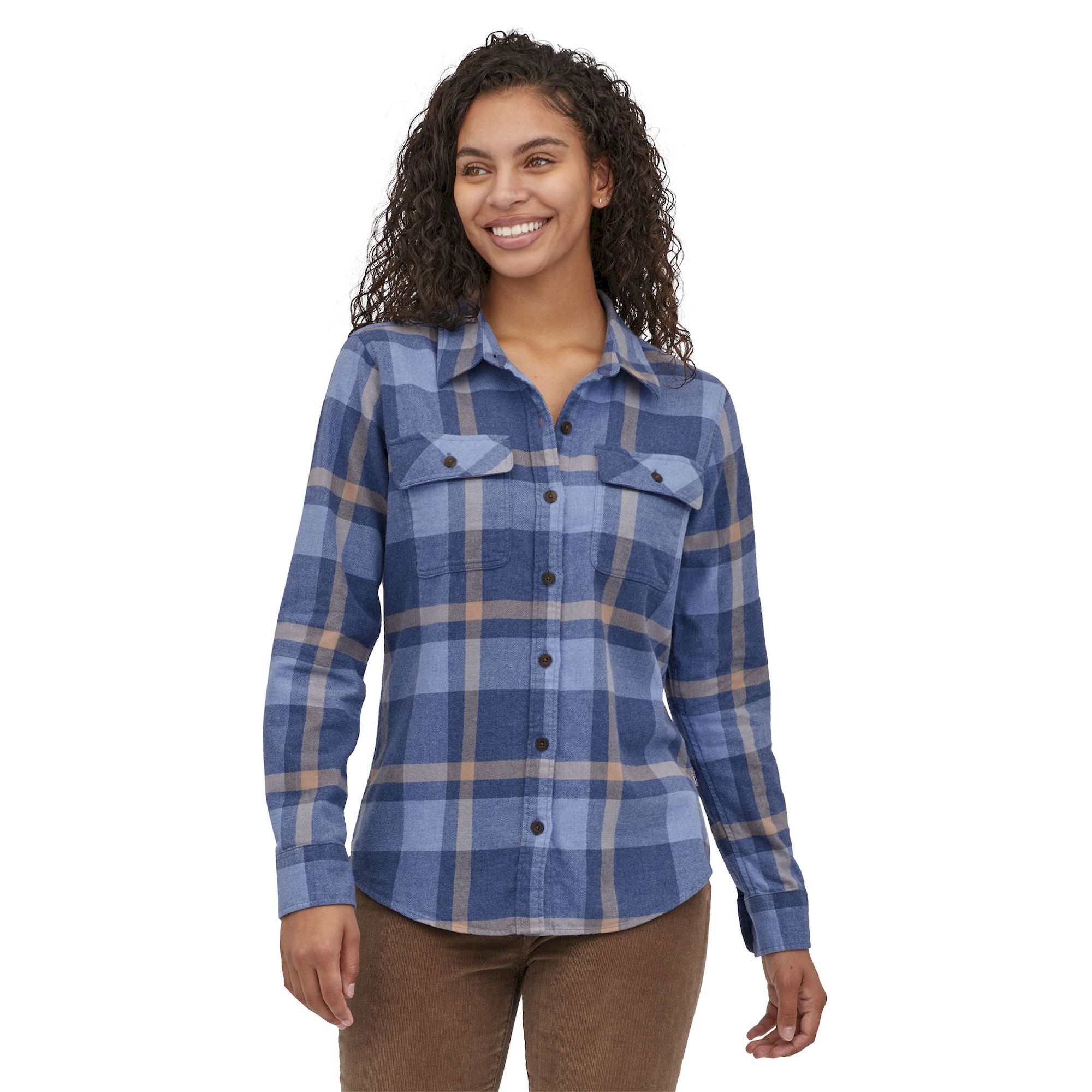 Patagonia L/S Organic Cotton MW Fjord Flannel Shirt - Koszula damski | Hardloop