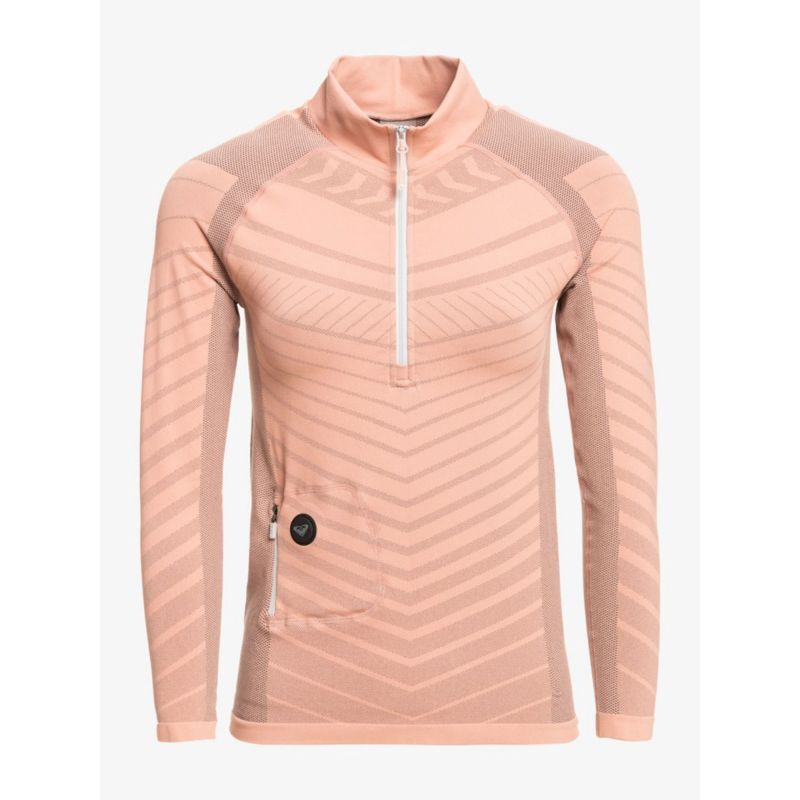 Femmes Fuscha Rose Thermique sous-Pull Ensemble Tailles 8-18 Haut & Bas