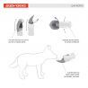 EzyDog Leaf Bottle - Gamelle pour chien | Hardloop